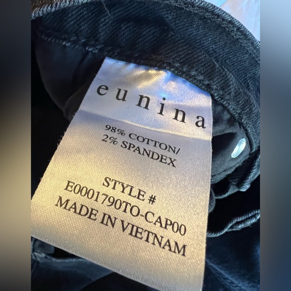 Eunina Black Codi 90s Dad Jeans size 24 - Picture 7 of 13